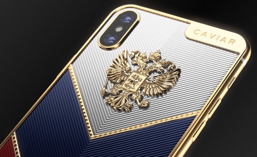 Caviar сделала iPhone X Tricolour Olympic Gold Edition для российских олимпийцев