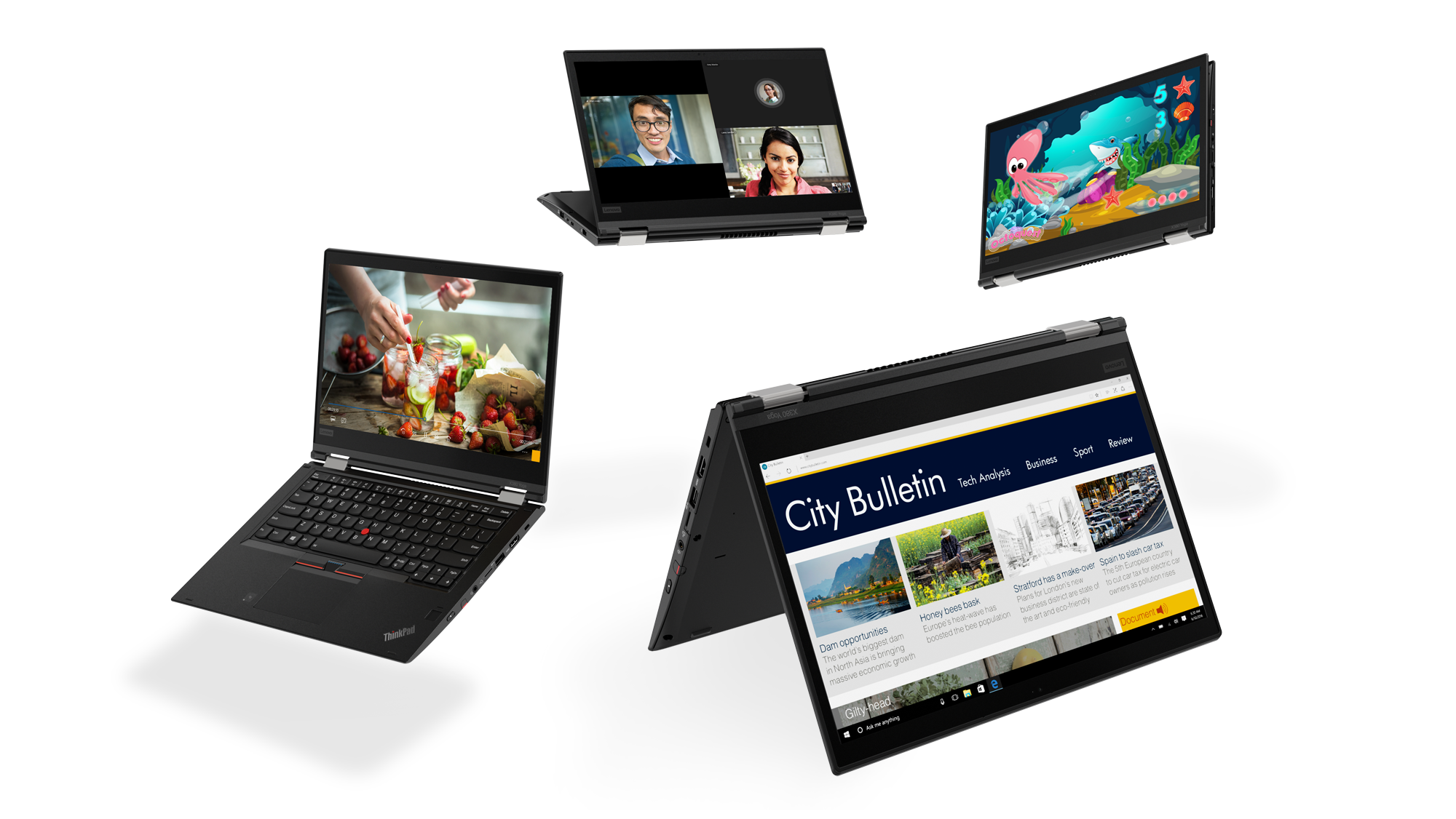 Lenovo сообщила о поставках в РФ новой серии ноутбуков ThinkPad Yoga