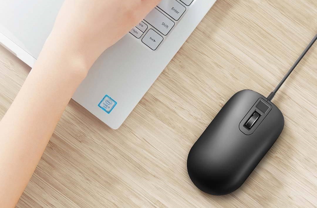 Xiaomi предлагает мышь со сканером отпечатков пальцев