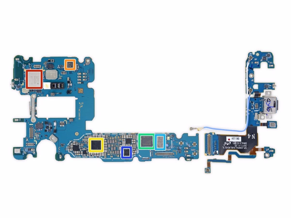 Флагманский Samsung Galaxy S9 проверили на ремонтопригодность