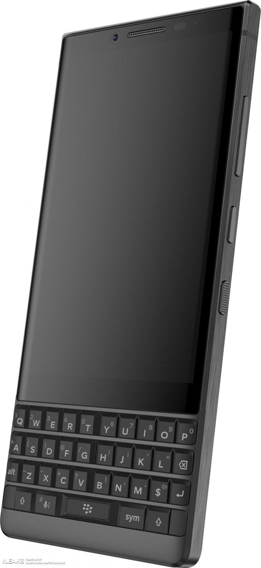 В Сети появились рендеры смартфона BlackBerry Athena с QWERTY-клавиатурой