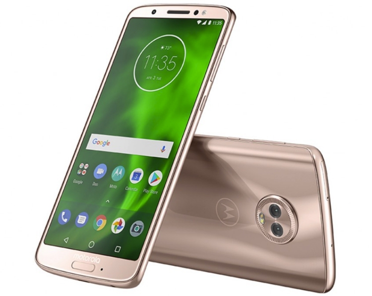 Motorola представила новые смартфоны Moto G6, G6 Play и G6 Plus