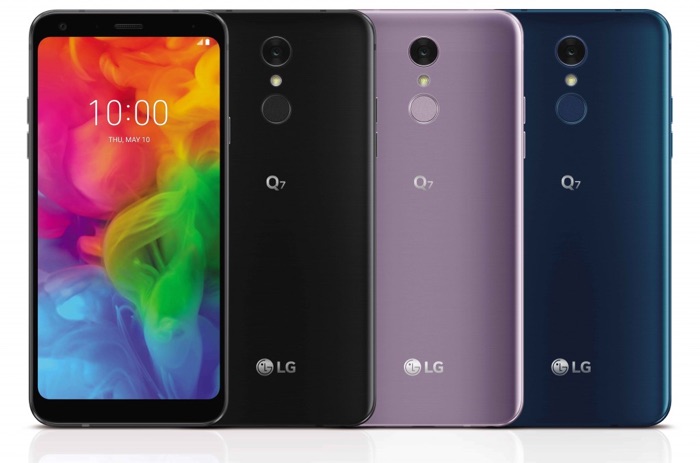 LG представила три новых бюджетных смартфона Q7, Q7+ и Q7α‍