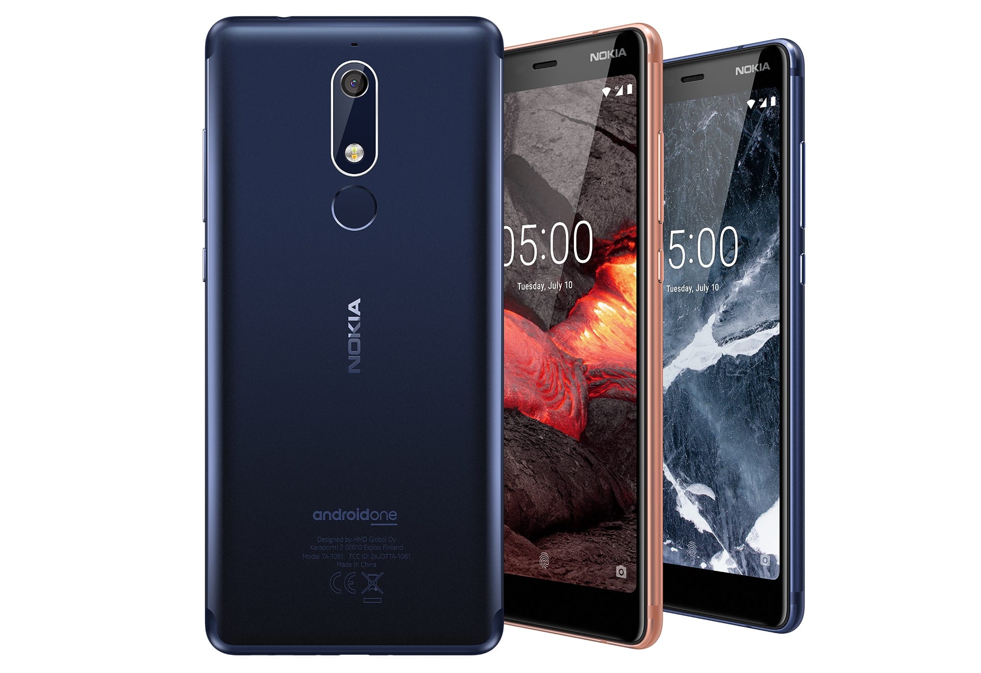 Nokia для РФ представила новые смартфоны 2.1, 3.1 и 5.1‍