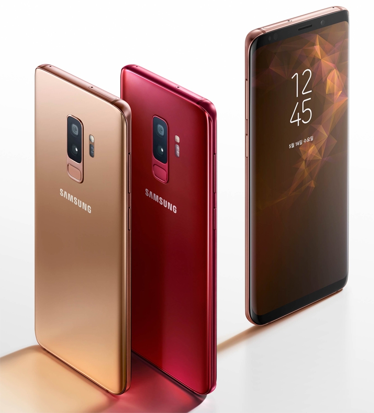 Смартфоны Samsung Galaxy S9 и S9+ получили два новых цвета