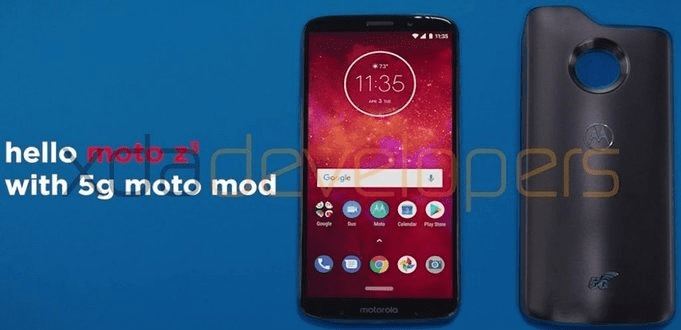 В Сети появились первые фото нового смартфона Moto Z3 Play