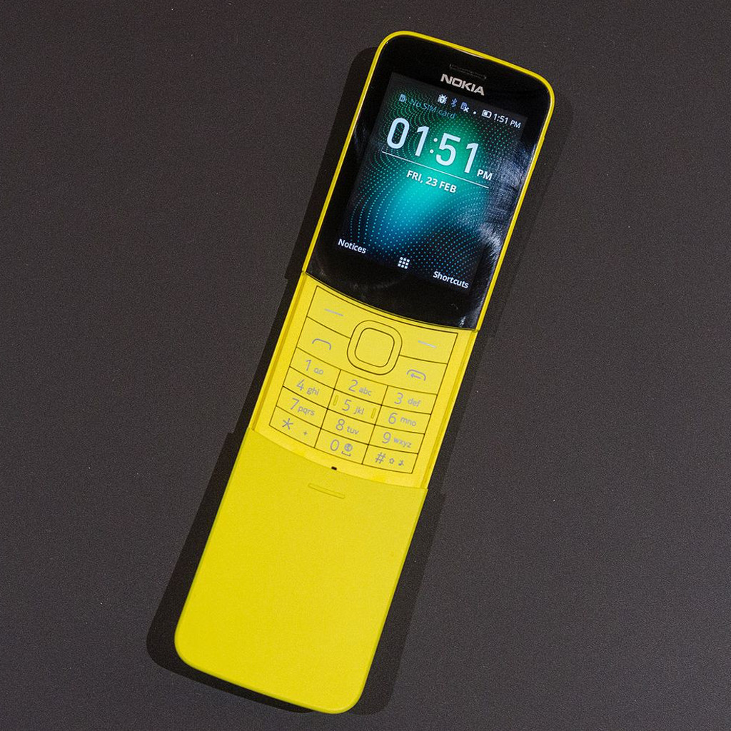Nokia в РФ начала продажи "телефона-банана" Nokia 8110 4G Reloaded‍