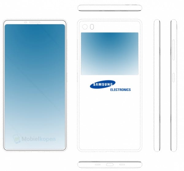 Samsung Galaxy S10 может получить второй экран на задней панели