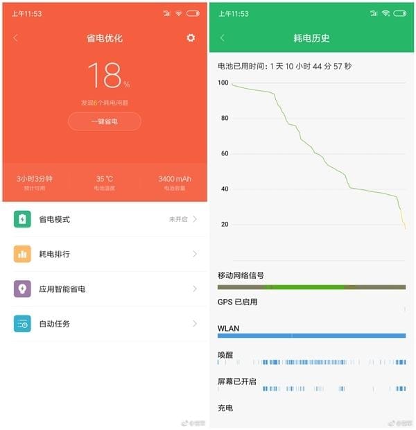 Xiaomi Mi 8 показал отличное время автономной работы