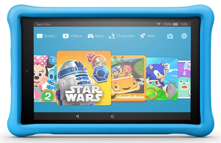 Защищенный планшет Amazon Fire HD 10 Kids Edition оценили в $200