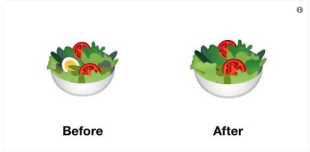 Салат без яйца: пользователей возмутили новые эмодзи Google
