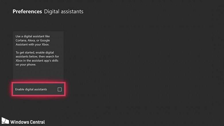 Xbox One будет поддерживать Amazon Alexa и Google Assistant