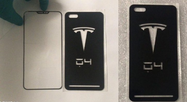 В Сети появилось фото первого смартфона Tesla Quadra