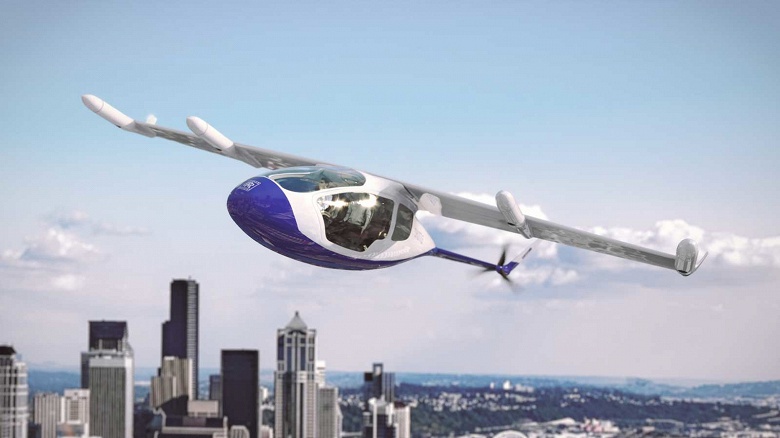 Компания Rolls‐Royce представила концепт летающего такси‍