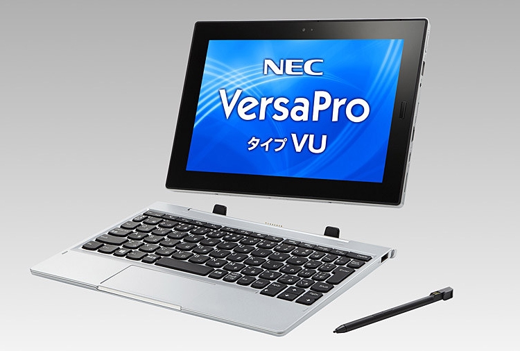 Компания NEC представила планшетный компьютер VersaPro VU
