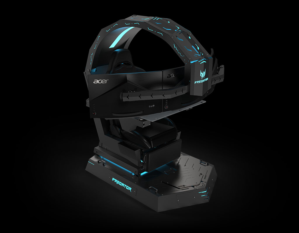 Acer представила «игровой трон» Predator Thronos