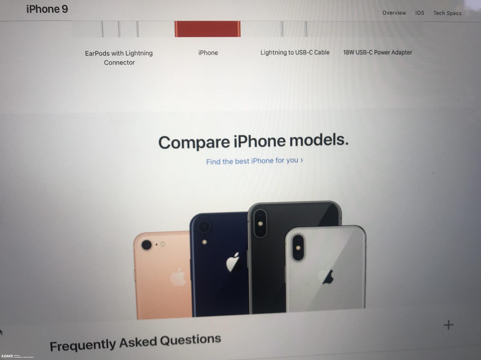 Apple добавила на официальный сайт новые iPhone 9 и iPhone Xs
