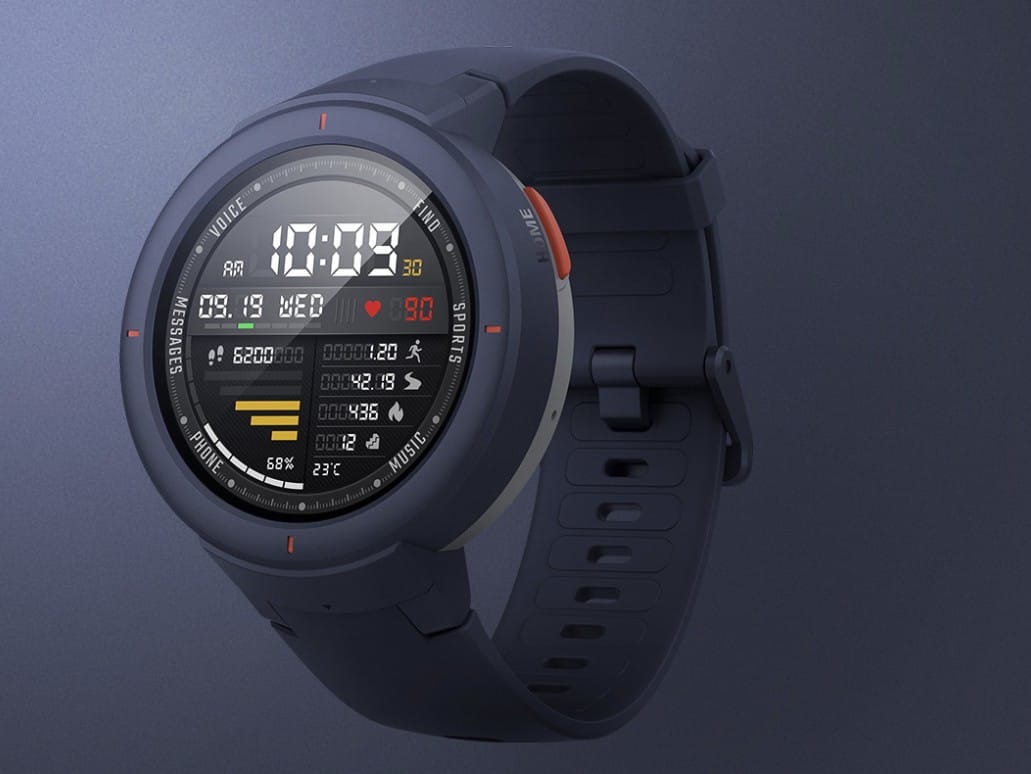 Xiaomi представила новые часы Amazfit Verge с модулями NFC, GPS и IP68‍