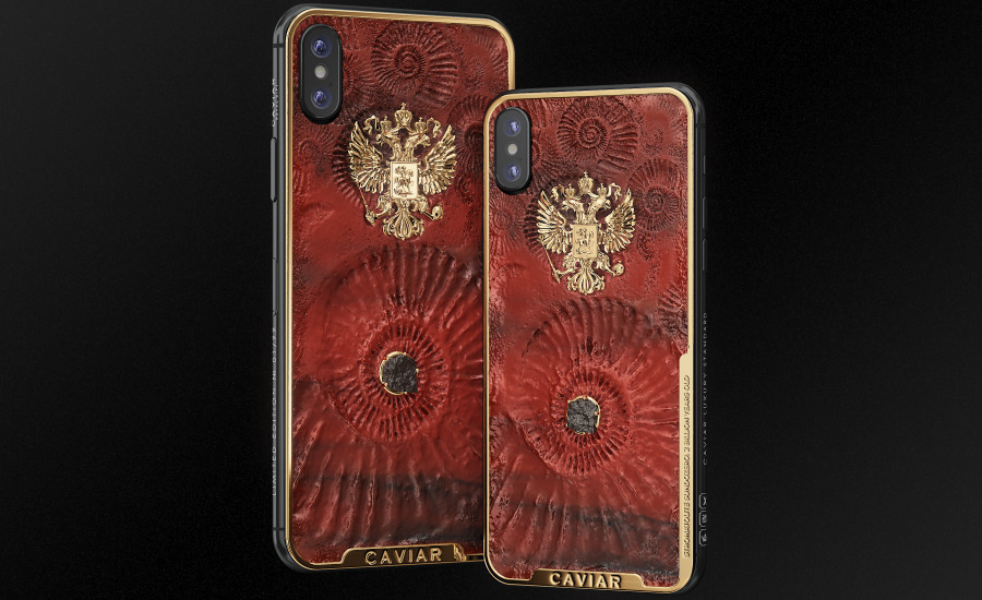 Caviar показала iPhone XS с бриллиантами и бивнями мамонта‍