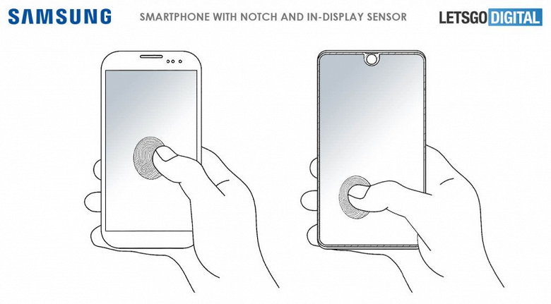 Samsung запатентовала уникальный экранный сканер для Galaxy S10