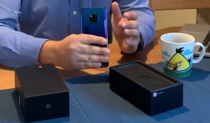 Распаковку флагманского Huawei Mate 20 Pro показали на первом видео