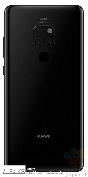 В Сеть слили официальные изображения смартфона Huawei Mate 20