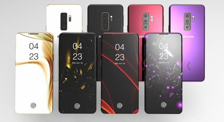 DBS Designing показала независимые рендеры смартфона Samsung Galaxy S10
