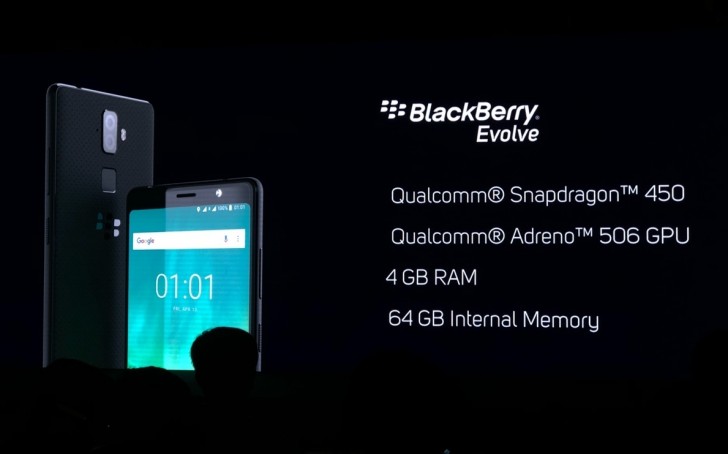 BlackBerry начнет продажи смартфона Evolve 10 октября за $350