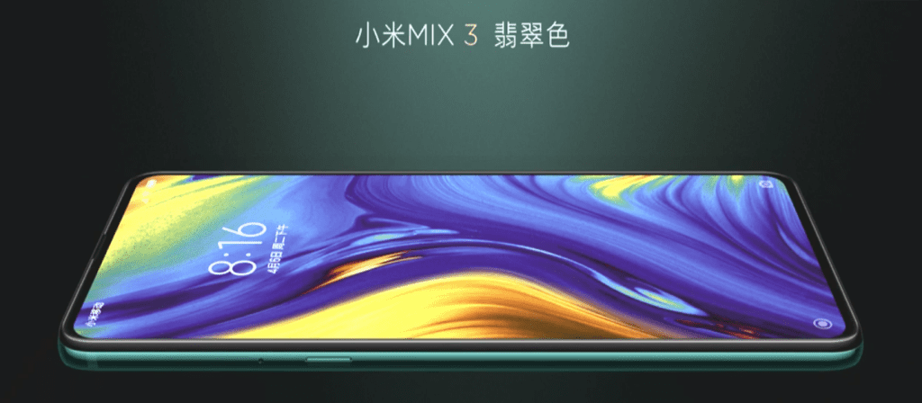 Xiaomi представила флагманский смартфон-слайдер Xiaomi Mi Mix 3