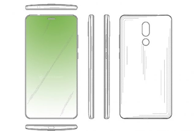 Huawei запатентовала смартфон с овальной «дыркой» в дисплее