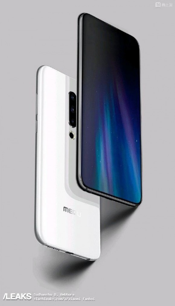 В сети появилось первое изображение флагманского смартфона Meizu 16s