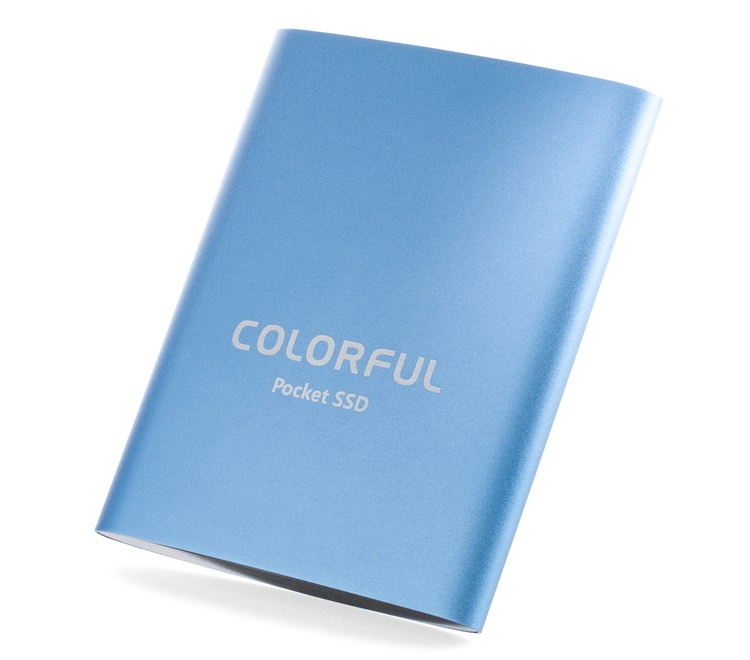 Представлен портативный SSD накопитель Colorful P100 на 500 ГБ