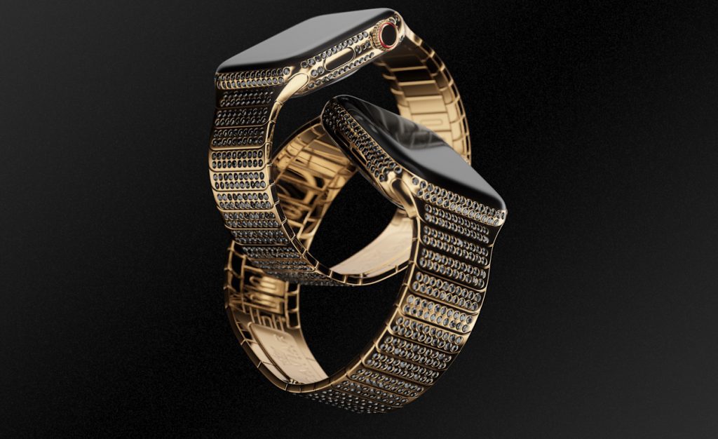 Caviar украсила часы Apple Watch 4 тремя сортами икры