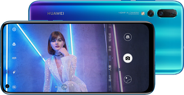 Huawei представила смартфон Huawei Nova 4 с 48 Мп камерой