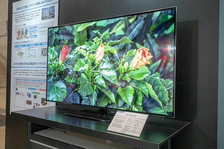 JOLED показала OLED-панели для мониторов и телевизоров