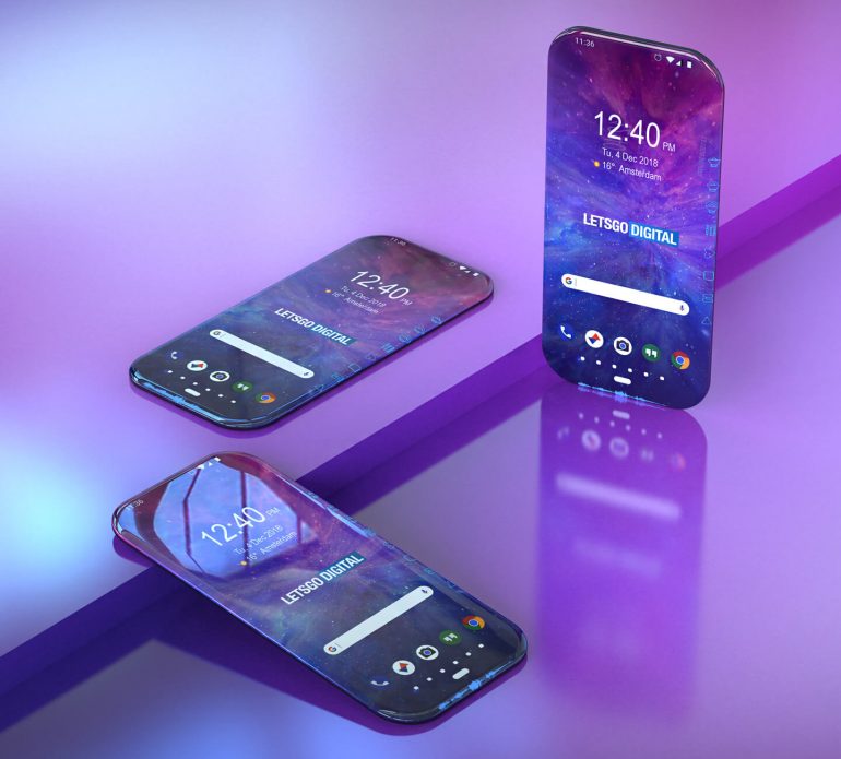 Samsung запатентовала по-настоящему безрамочный смартфон