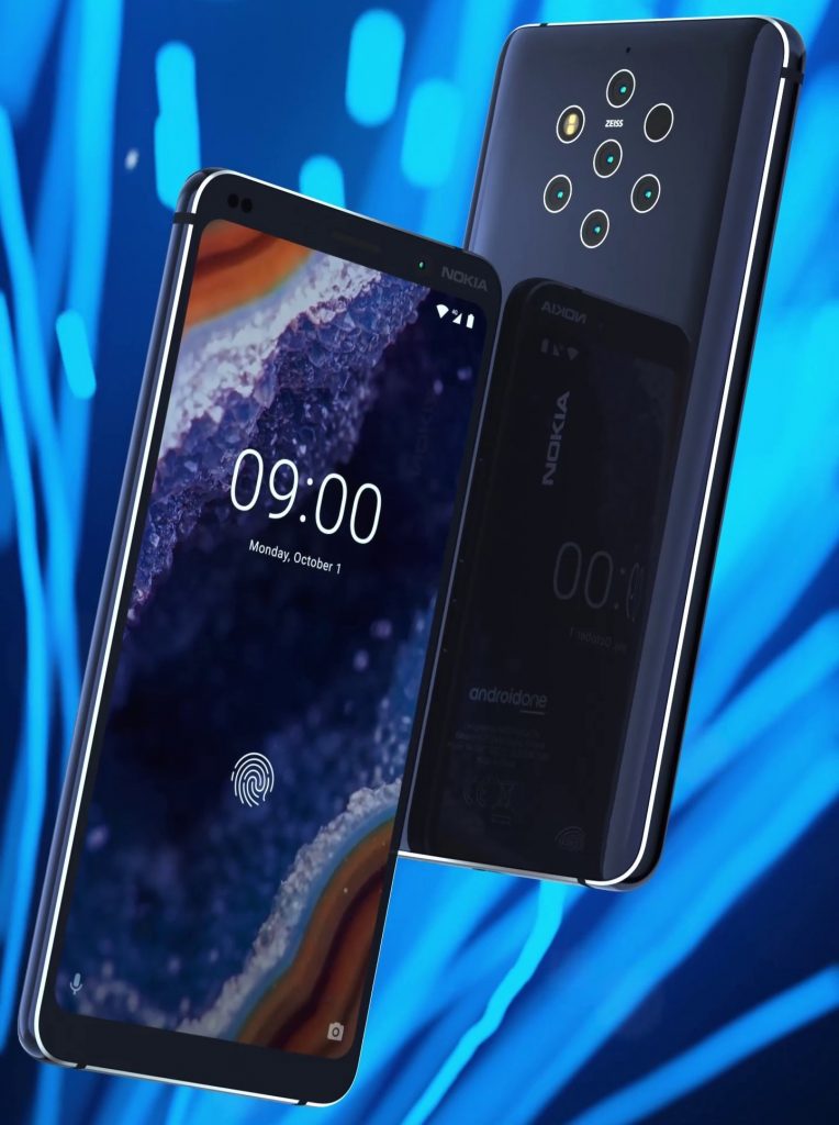 В Сети распространили официальный рендер смартфона Nokia 9