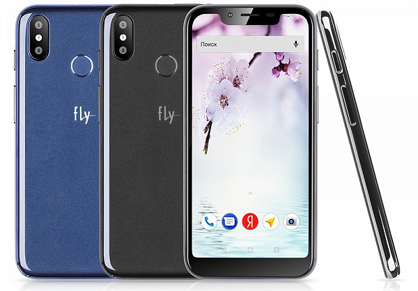 Fly оценила безрамочный смартфон Fly View Max в 7 490 рублей