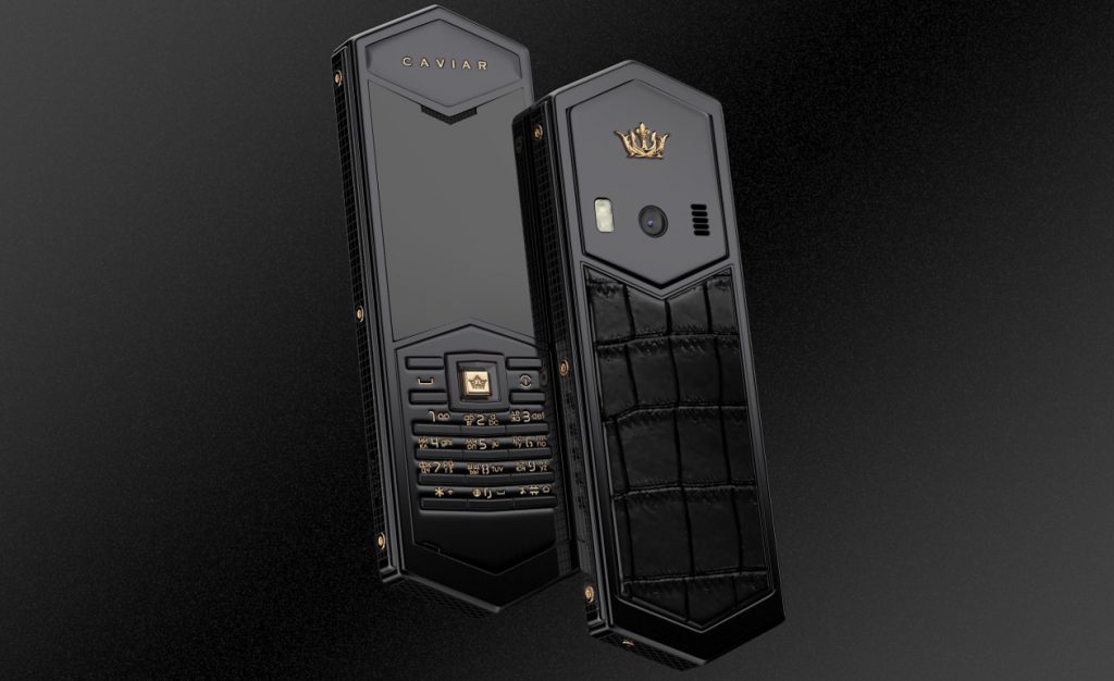 В продажу поступили новые люксовые телефоны Tsar от бренда Caviar