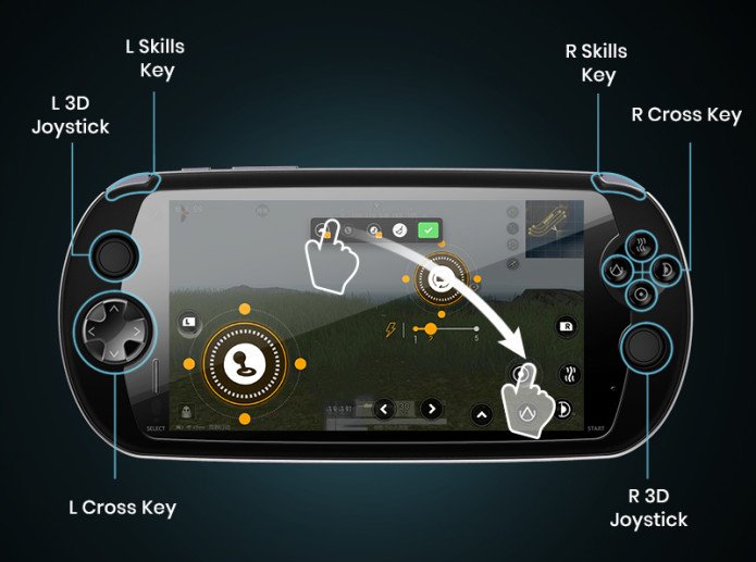 Представлен смартфон MOQI в стиле игровой консоли