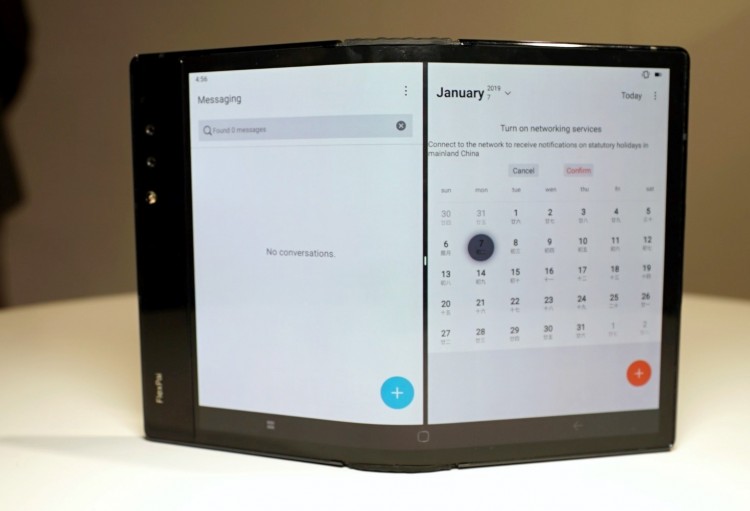 Компания FlexPai показала первый складной смартфон Royole