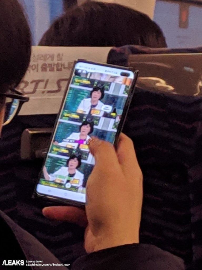 В Сети появилась фотография флагманского смартфона Samsung Galaxy S10+