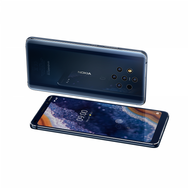 Компания Nokia представила флагманский смартфон с пятью камерами