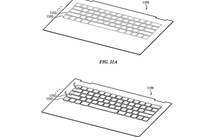 Apple запатентовала новую надежную клавиатуру для MacBook