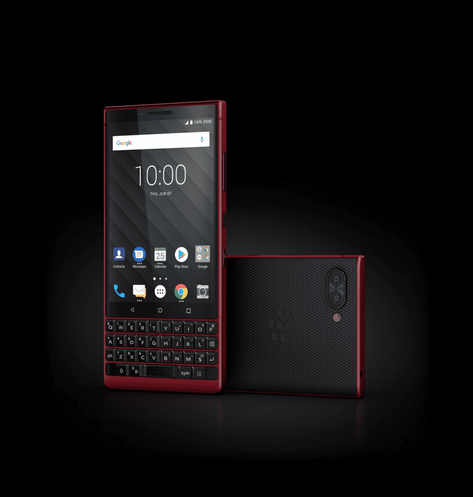 Смартфон BlackBerry KEY2 представлен в версии Red Edition за 779 евро