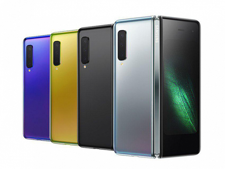 Samsung представила смартфон с гибким складным экраном