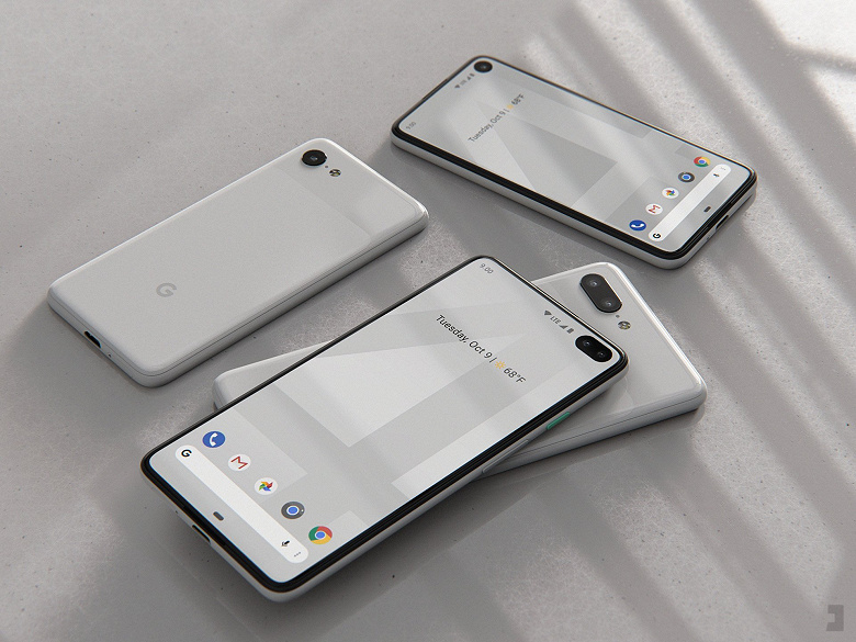 Google Pixel 4 и Pixel 4XL показали на новых изображениях