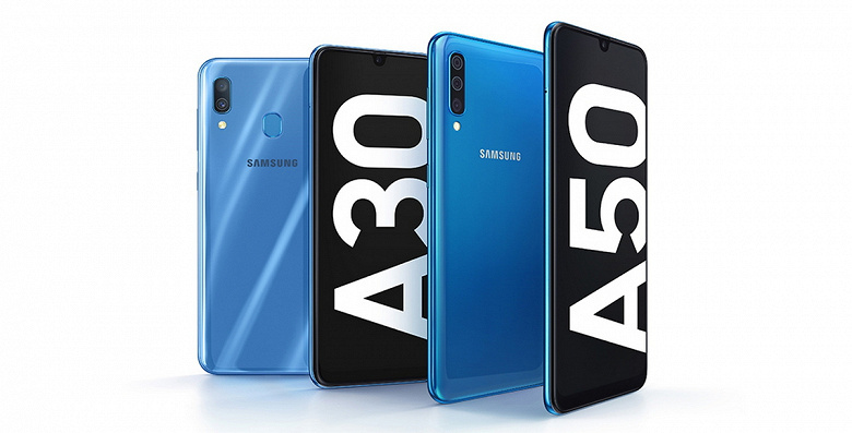Samsung Galaxy A50 и Galaxy A30 стали доступны для предзаказа в России