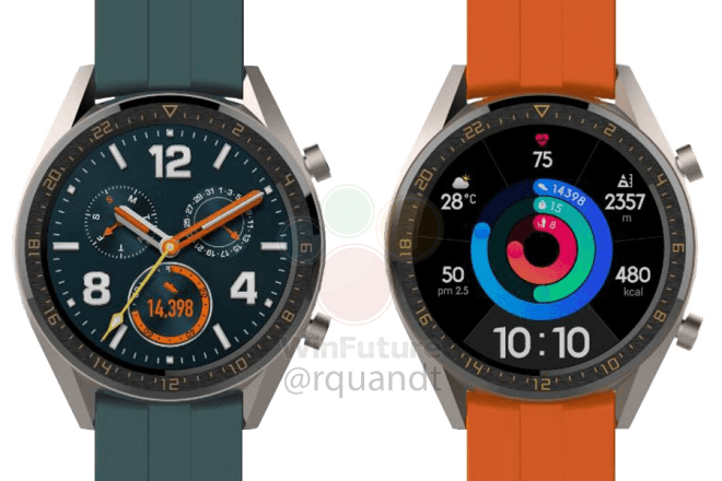 Huawei в Париже представит умные часы Watch GT Active и Elegant