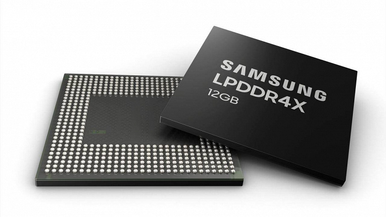 Samsung начала выпуск оперативной памяти 12 ГБ для смартфонов